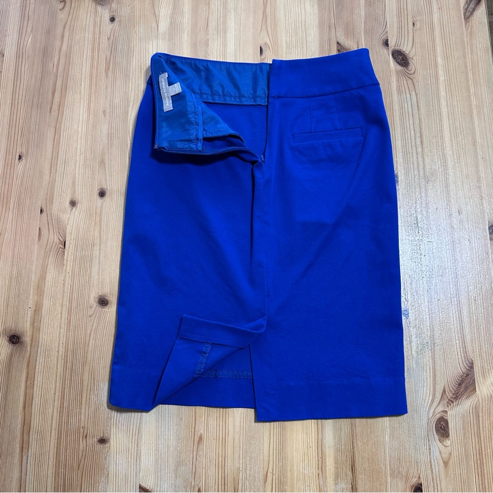 Banana Republic Blue Pencil Skirt Size 0